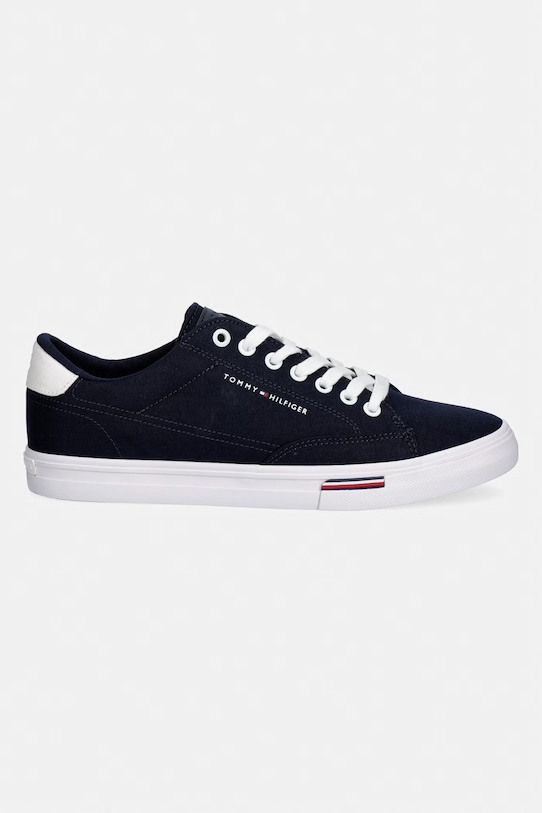 Tommy Hilfiger VULC CORE RWB LONG LACE CVS tenisówki męskie FM0FM05813 granatowy SS26