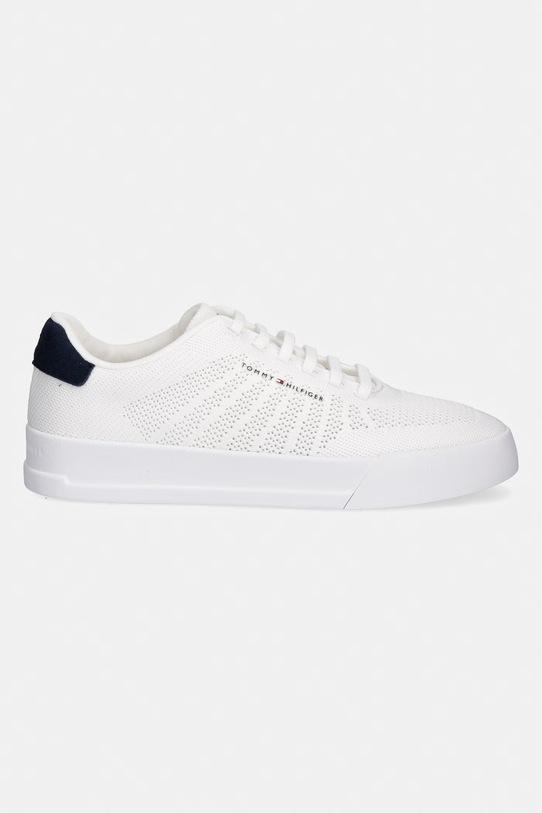 Tommy Hilfiger TH COURT KNIT sneakersy męskie FM0FM05823 biały SS26