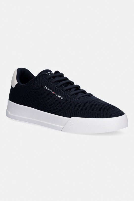 Tommy Hilfiger TH COURT KNIT sneakersy męskie granatowy FM0FM05823