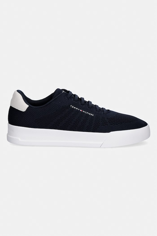 Tommy Hilfiger TH COURT KNIT sneakersy męskie FM0FM05823 granatowy SS26
