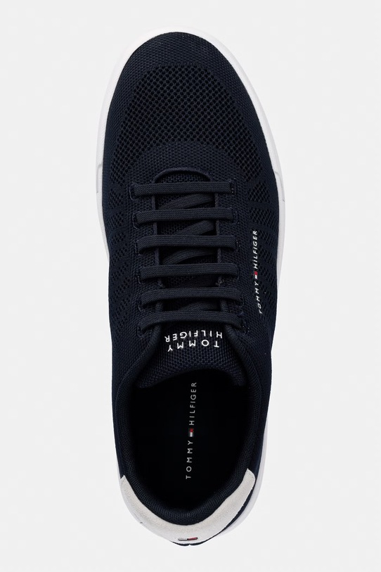 Tommy Hilfiger TH COURT KNIT sneakersy męskie granatowy FM0FM05823