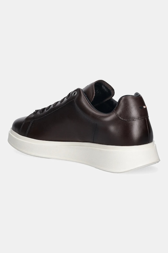 Încălțăminte BOSS sneakers din piele Bulton 50557820.201 maro