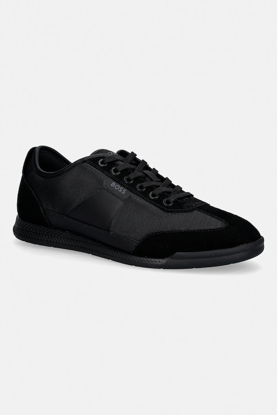 Sneakers BOSS Nitan συνθετικό μαύρο 50557886.005