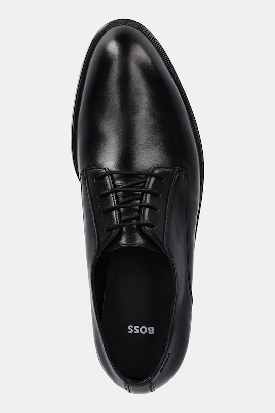 BOSS półbuty skórzane Tayil-L czarny 50557628.001