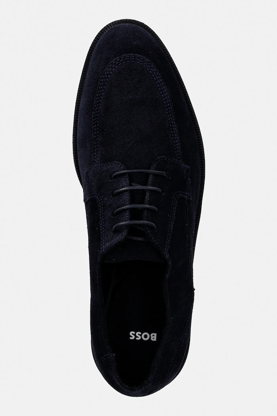 Σουέτ κλειστά παπούτσια BOSS Tayil σκούρο μπλε 50557632.401