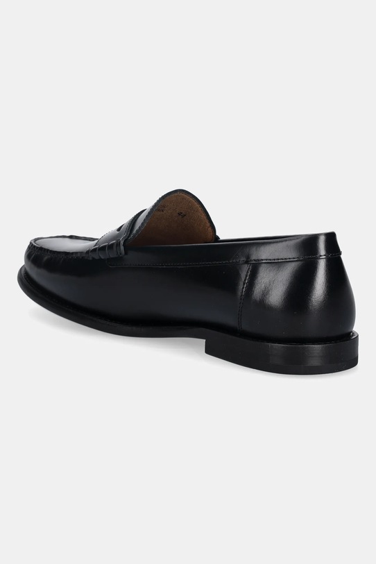 Încălțăminte BOSS mocasini de piele Tevan 50557750.001 negru