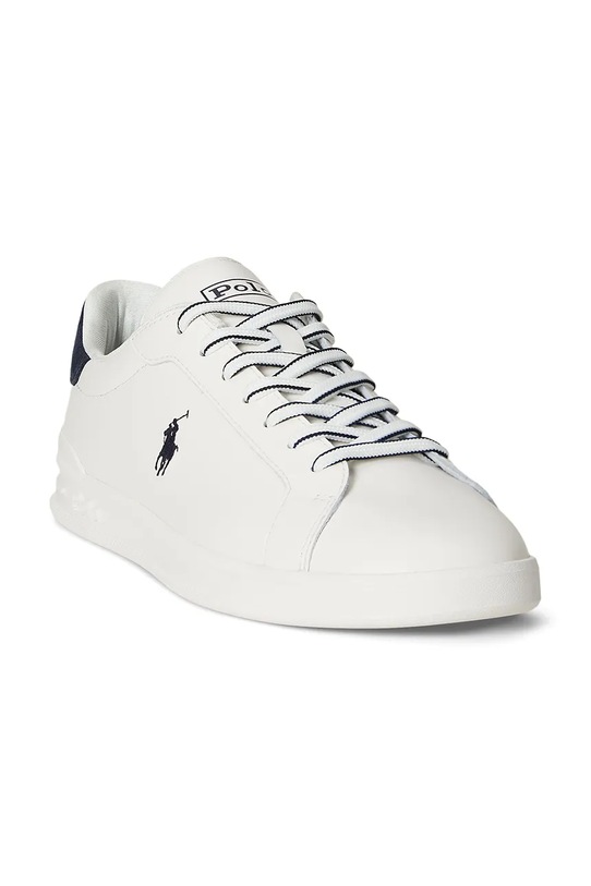 Polo Ralph Lauren sneakersy skórzane Hrt Crt II 809P01615002.410 biały SS26