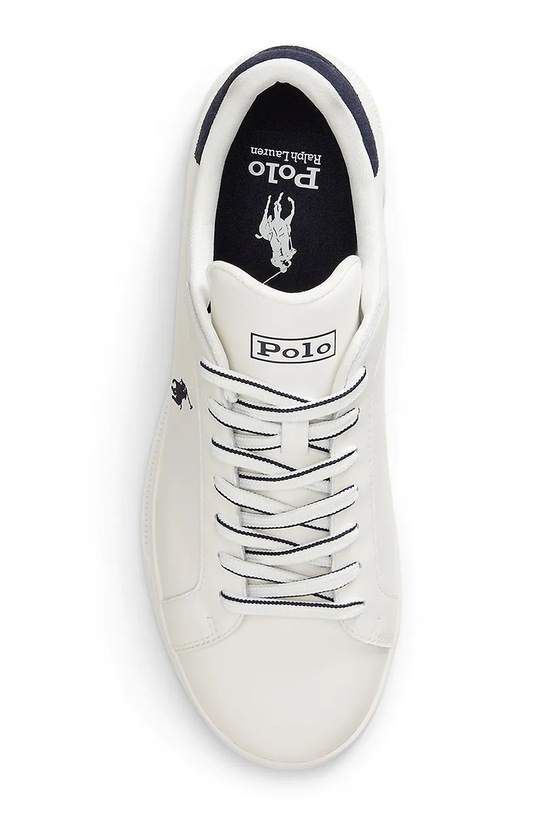 Polo Ralph Lauren sneakersy skórzane Hrt Crt II biały 809P01615002.410