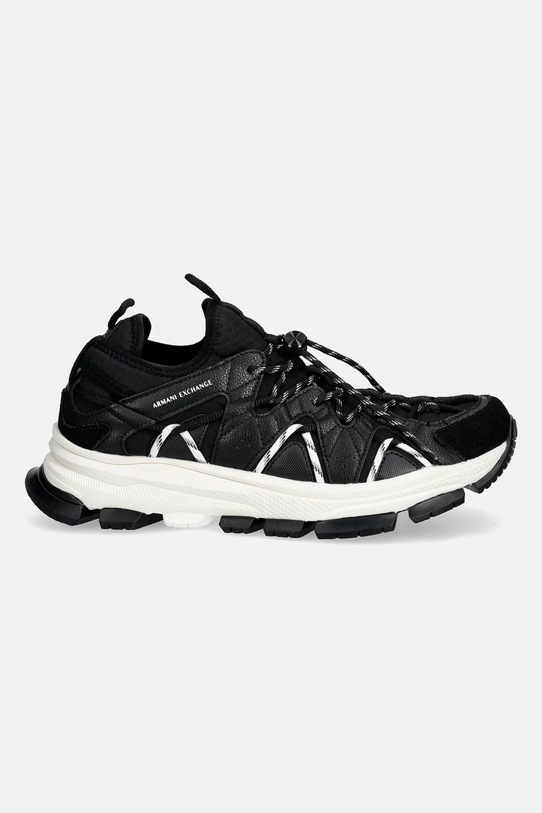 Armani Exchange sneakersy XM002196.AF21423.UC001 czarny SS26