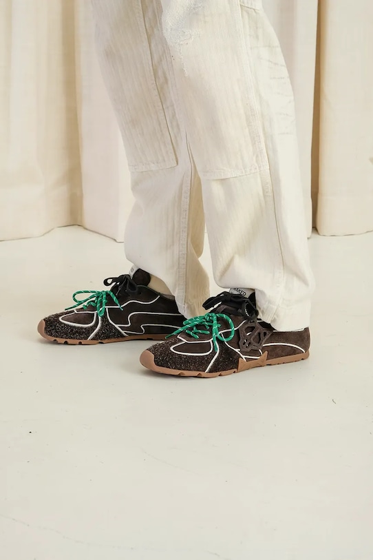 Naked Wolfe sneakersy zamszowe Ace-M Ace.Brown