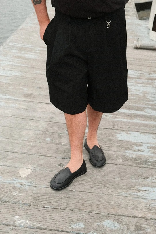 Naked Wolfe mokasyny skórzane Reef Reef.Black