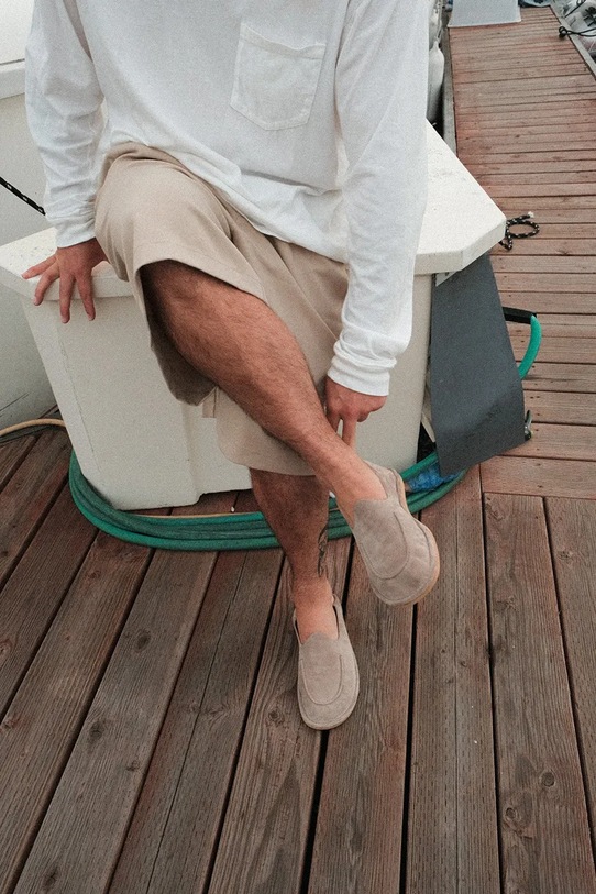 Naked Wolfe mokasyny zamszowe Reef Reef.Taupe