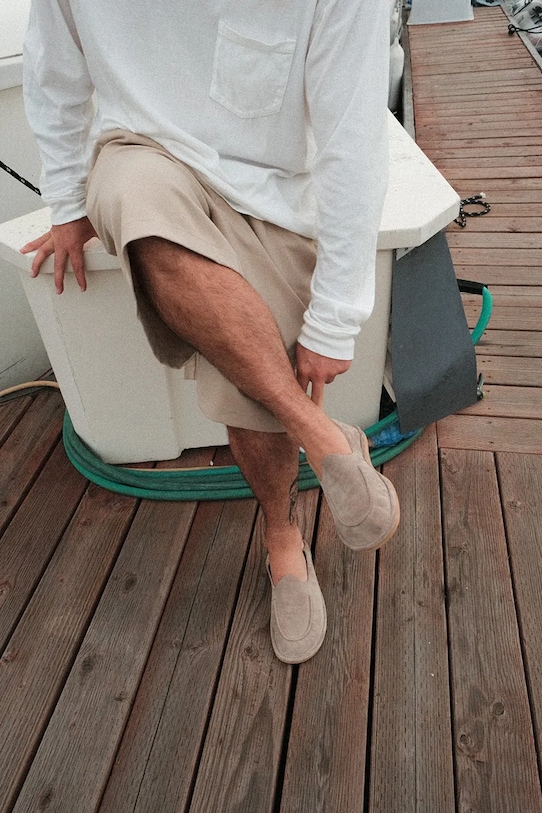 Naked Wolfe mokasyny zamszowe Reef Reef.Taupe