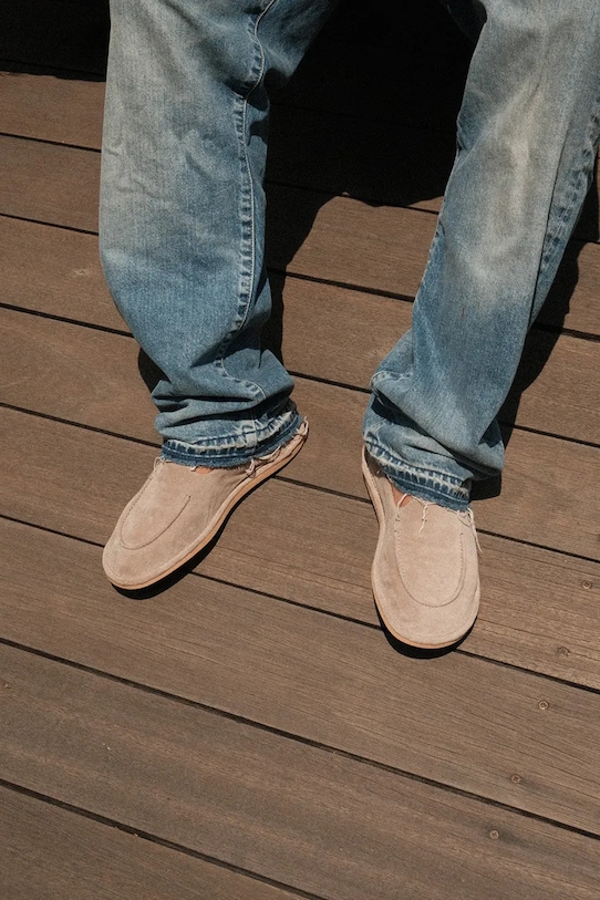 Naked Wolfe mokasyny zamszowe Reef Reef.Taupe