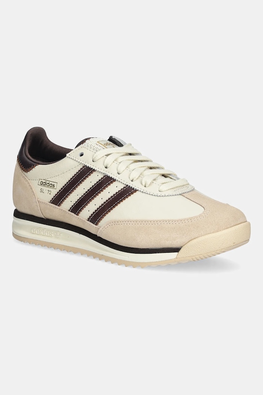 adidas Originals sneakersy skórzane SL 72 skóra zamszowa beżowy HQ4909