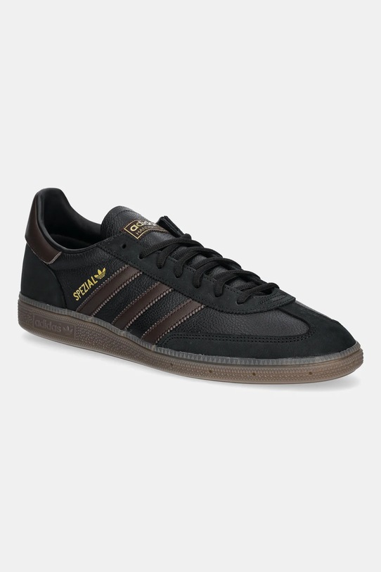 adidas Originals sneakersy skórzane Handball Spezial pozostałe czarny IH6568