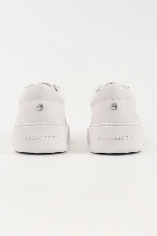 Obuv Kožené tenisky Karl Lagerfeld FLINT II KL53326A.011 biela