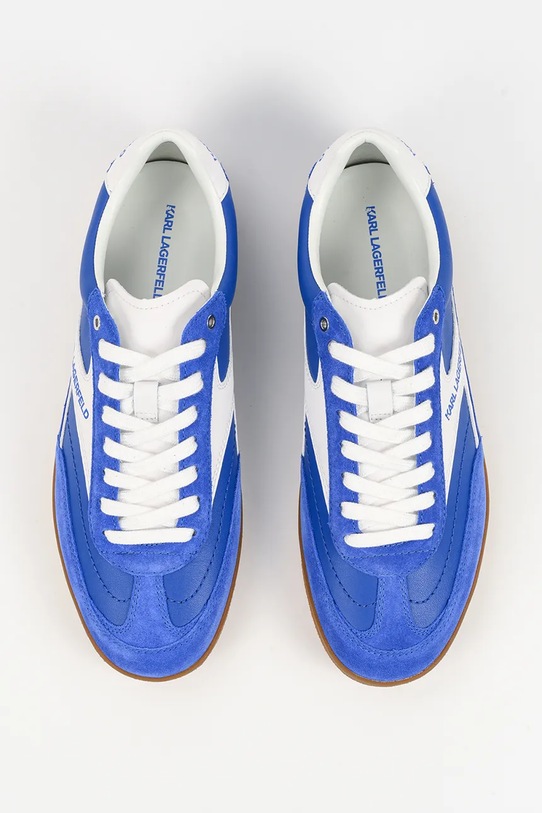 Kožené tenisky Karl Lagerfeld KANDIDATE modrá KL53855.3KB