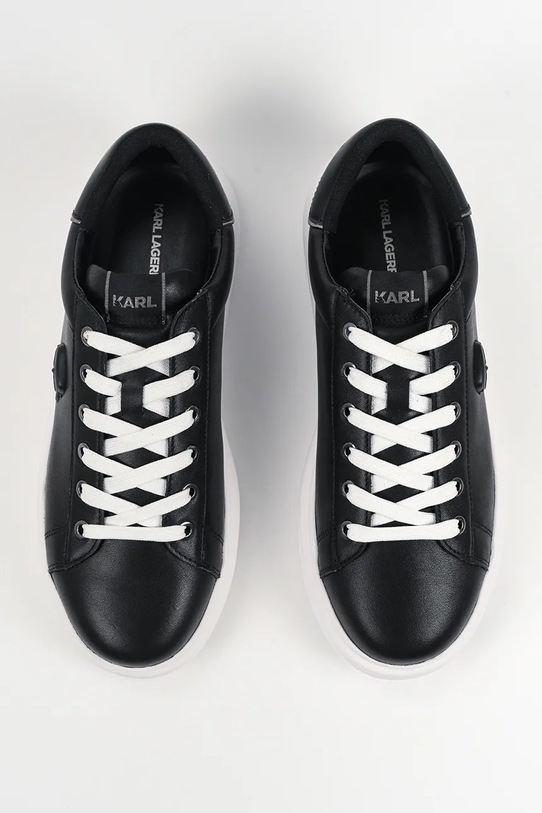 Kožené tenisky Karl Lagerfeld KAPRI NFT čierna KL52570N.000