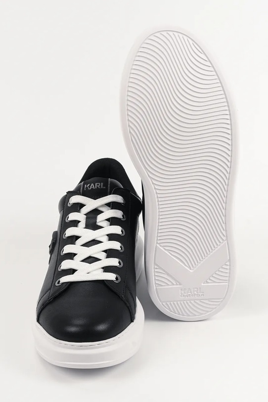 Kožené tenisky Karl Lagerfeld KAPRI NFT KL52570N.000 čierna