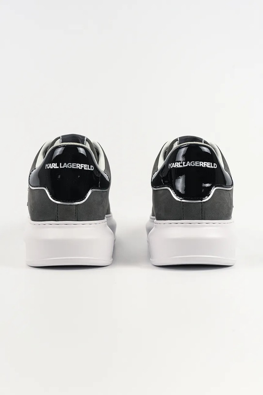 Obuv Nubukové tenisky Karl Lagerfeld KAPRI KL52539B.277 sivá