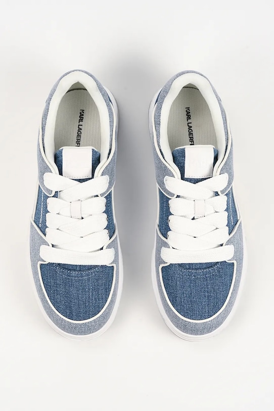 Karl Lagerfeld sneakersy KOURTNEY niebieski KL53016D.DBL