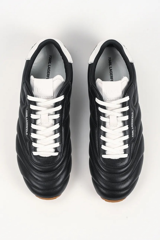 Kožené tenisky Karl Lagerfeld ASTRA čierna KL55916.000