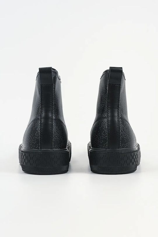 Scarpe Karl Lagerfeld scarpe da ginnastica in pelle KAMPUS MAX III KL50446G.007 nero