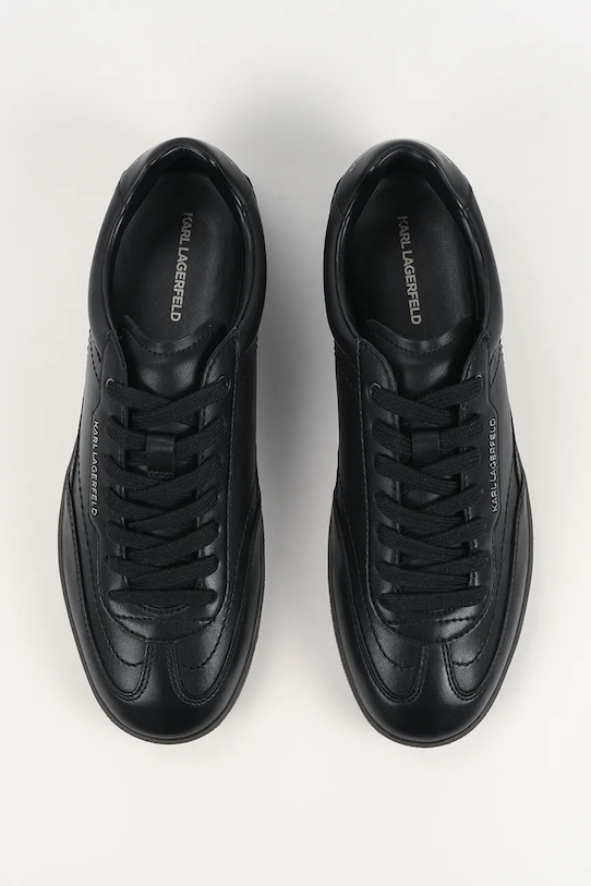Karl Lagerfeld bőr sportcipő KANDIDATE fekete KL53820.00X