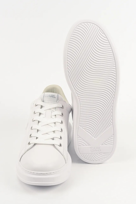 Kožené tenisky Karl Lagerfeld KAPRI NFT KL52570N.01W biela