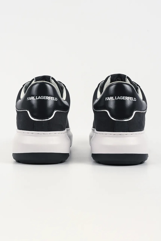 Obuv Nubukové tenisky Karl Lagerfeld KAPRI LUG RSG KL57522.2AA tmavomodrá
