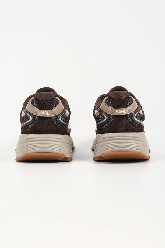 Obuwie Karl Lagerfeld sneakersy ORION KL55521C.44T brązowy