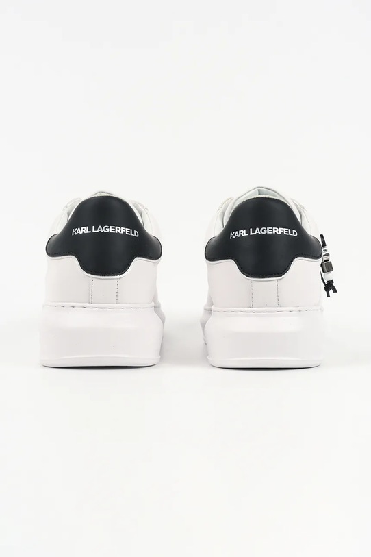 Obuwie Karl Lagerfeld sneakersy skórzane KAPRI KL52516.011 biały