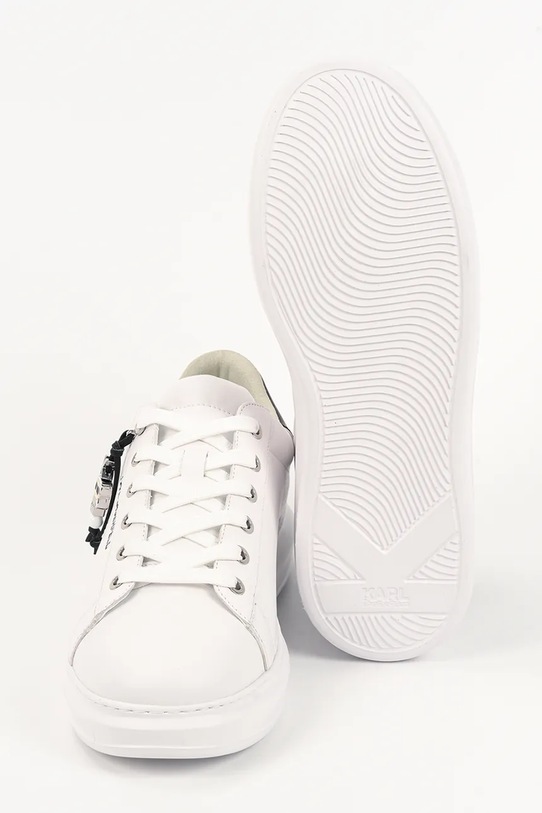 Karl Lagerfeld sneakersy skórzane KAPRI KL52516.011 biały
