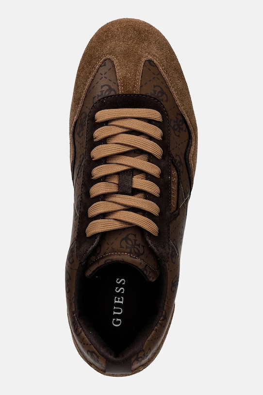 Sneakers Guess OLMO καφέ FMPOLM.FAL12.BROWN