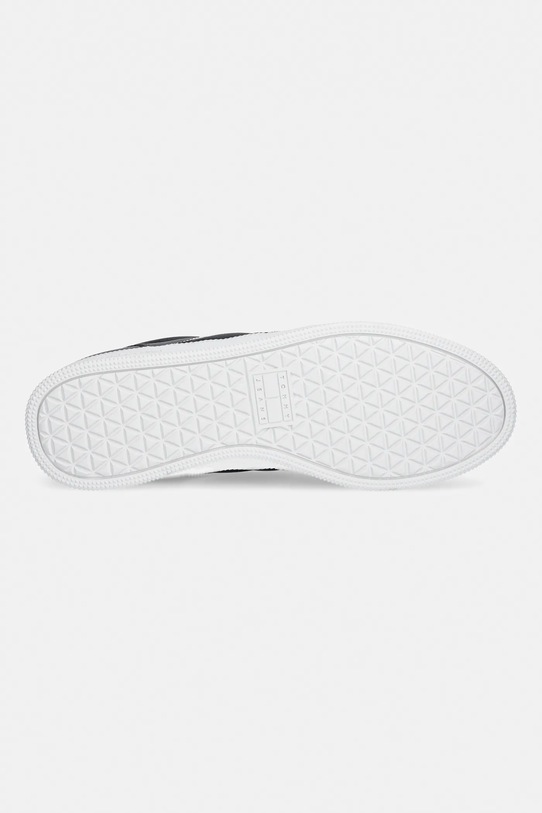 Tommy Jeans sneakersy skórzane THE GREENWICH EDGE STITCHING EM0EM01708 czarny