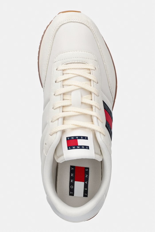 Tommy Jeans TJM CLASSIC RUNNER sneakers boty pánské béžová EM0EM01709