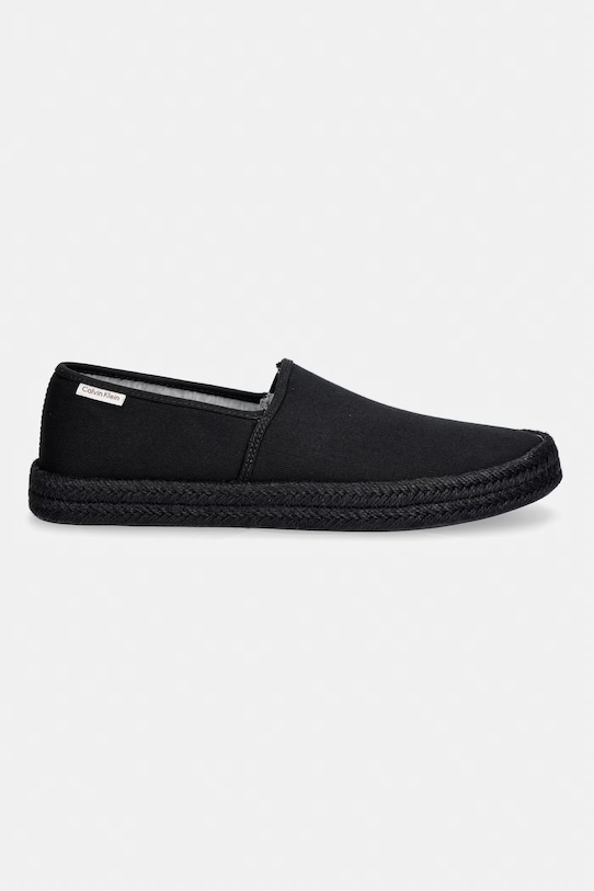 Calvin Klein espadrily pánské ESS ESPADRILLE CV HM0HM02076 černá SS26