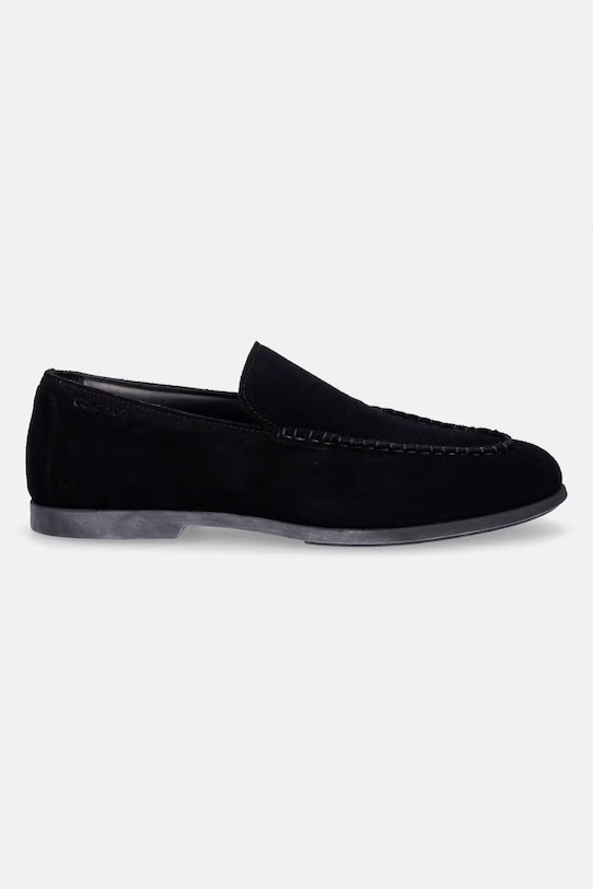 Calvin Klein pánske semišové mokasíny LOW PROF LOAFER SU HM0HM02081 čierna SS26