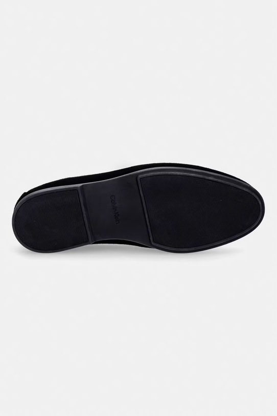 Calvin Klein mokasyny męskie zamszowe LOW PROF LOAFER SU HM0HM02081 czarny
