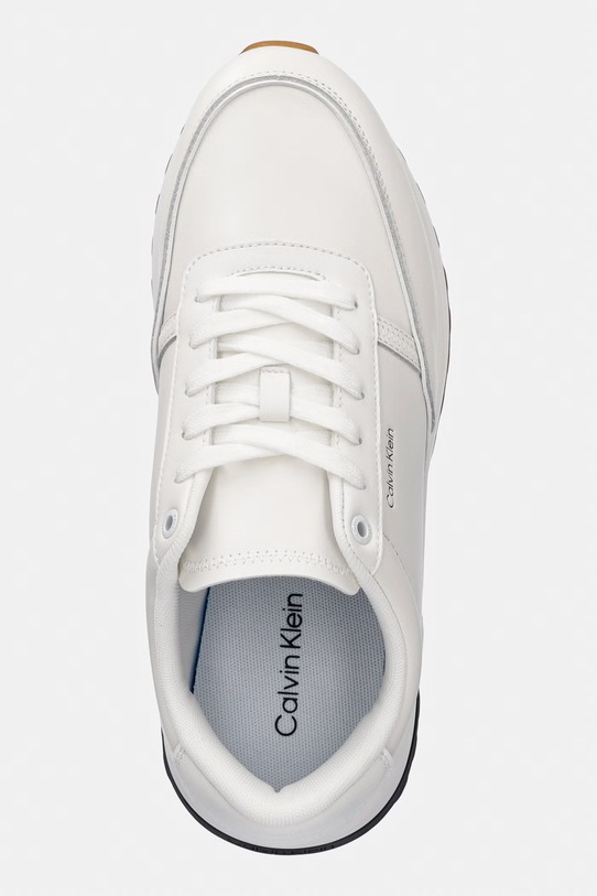 Calvin Klein CITY RUNNER LACEUP LTH sneakersy męskie biały HM0HM02146