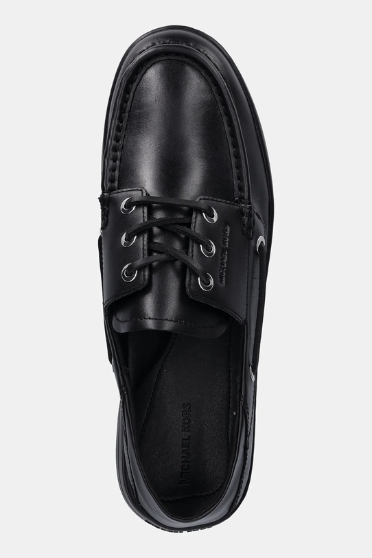 Δερμάτινα μοκασίνια Michael Kors Aiden Slip On μαύρο 42R6ADFS1L.001