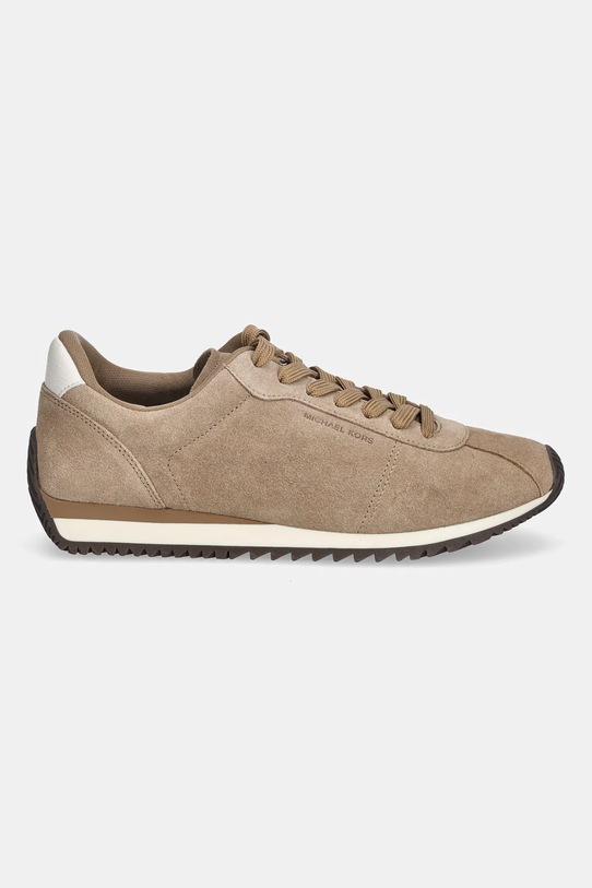 Σουέτ αθλητικά παπούτσια Michael Kors Rhodes Trainer 42R6RHFS1S.297 μπεζ SS26