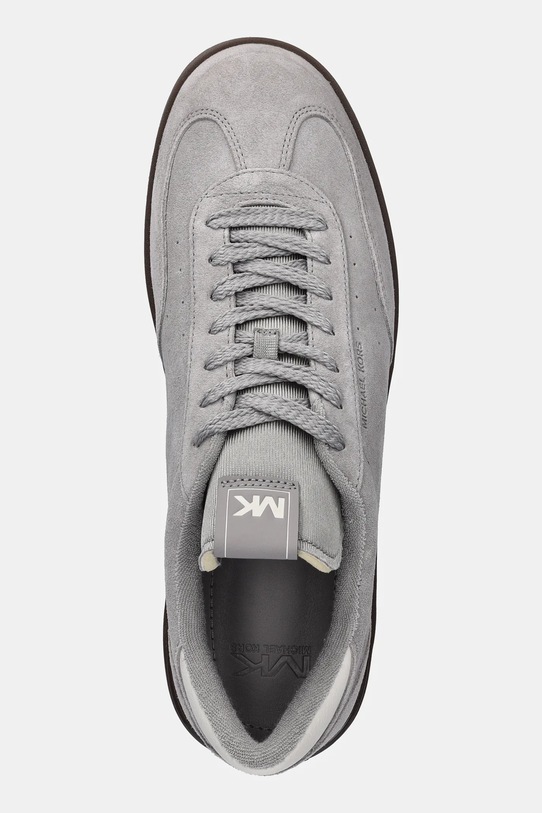 Σουέτ αθλητικά παπούτσια Michael Kors Wilton Lace Up γκρί 42R6WLFS1S.054