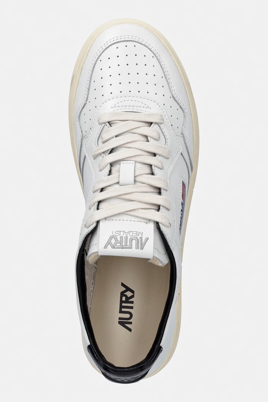 AUTRY sneakersy skórzane Medalist Low biały AULMML02