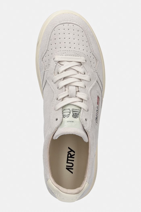 AUTRY sneakersy zamszowe Medalist Low beżowy AULMUH01