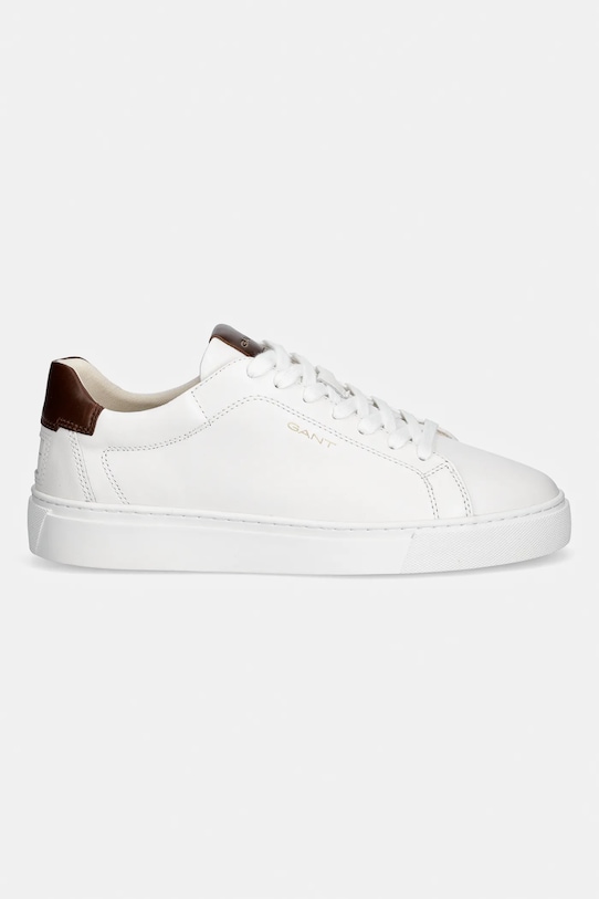 Δερμάτινα αθλητικά παπούτσια Gant McJulien 32631226.G28 λευκό SS26