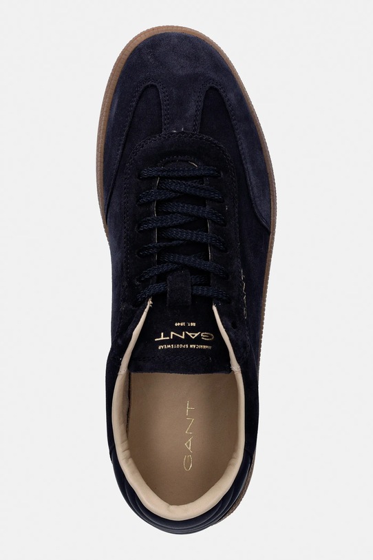 Δερμάτινα αθλητικά παπούτσια Gant Cuzmo σκούρο μπλε 32633204.G69