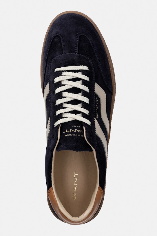 Δερμάτινα αθλητικά παπούτσια Gant Cuzmo σκούρο μπλε 32633206.G69