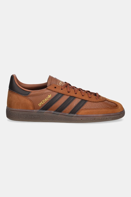 adidas Originals sneakersy skórzane Handball Spezial IH6569 brązowy SS26